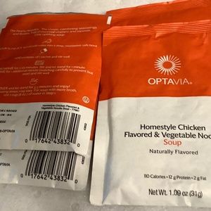 4 OCTAVIA Homestyle chicken vegetable soup 4 Individual Packages BIUB 1/22